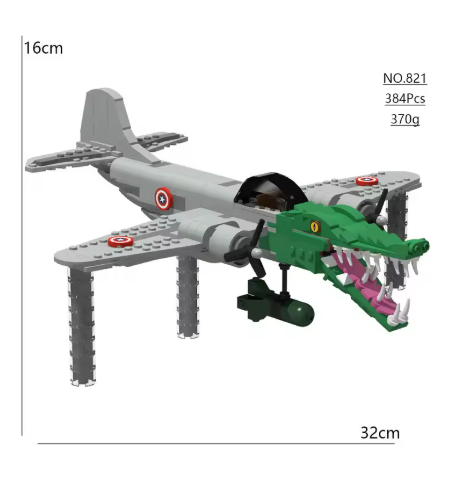 BOMBARDIRO CROCODILO lego